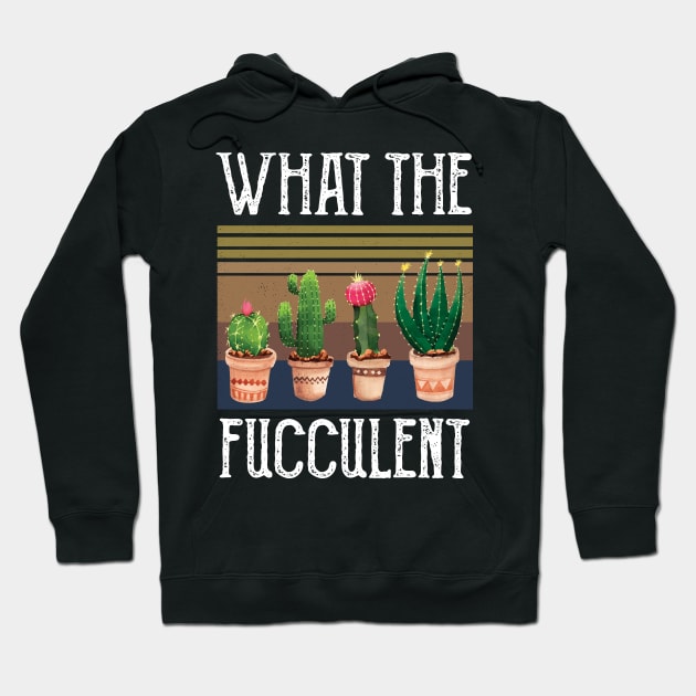 What The Fucculent what the fucculent 2020 Hoodie by Gaming champion